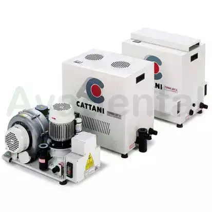 ساکشن مرکزی 2 یونیت کتانی Cattani مدل Turbo Jet 2