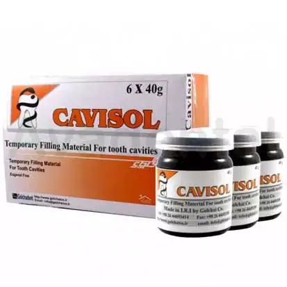 خمیر پانسمان موقت کاویزول Cavisol مدل گلچای