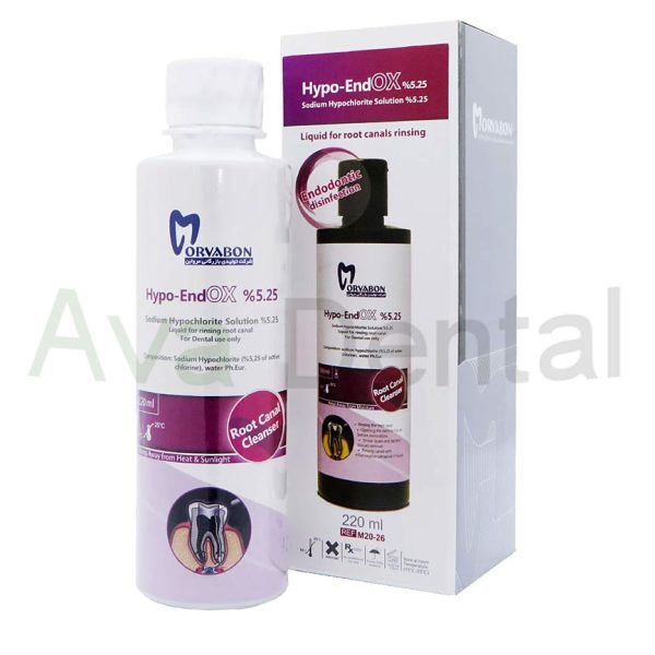 محلول هیپوکلریت سدیم 5.25% Hypo-Endox مروابن